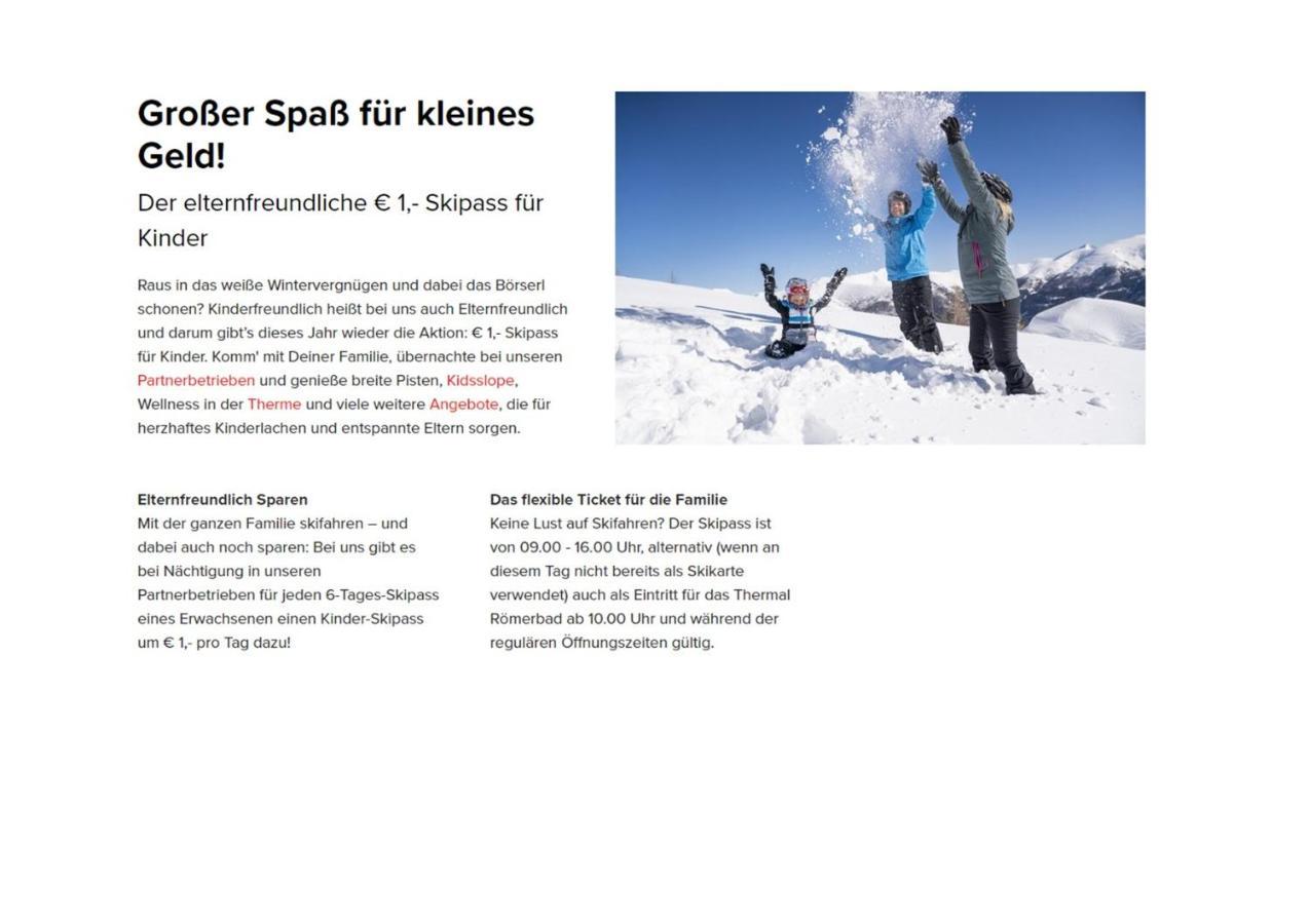 Haus Franz By Isa Agentur Villa Bad Kleinkirchheim Eksteriør billede